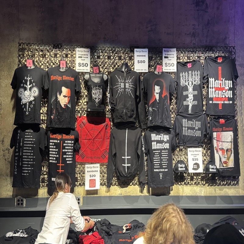 How Often Does the Marilyn Manson Official Shop Release New Merchandise?